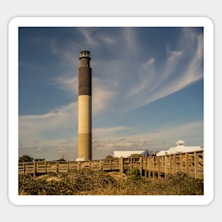 Oak Island Lighthouse 3 Sticker